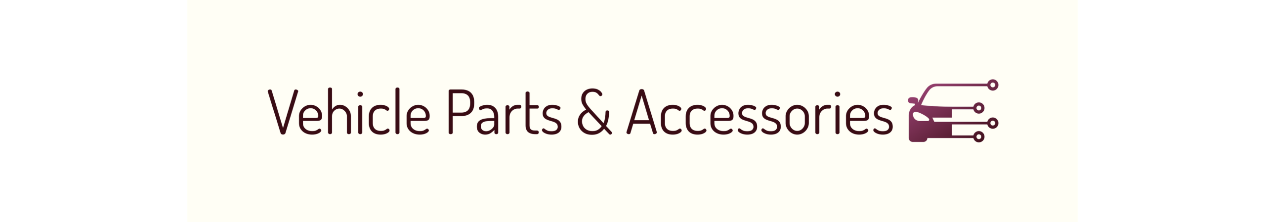 Image: Vehicle Parts & Accessories